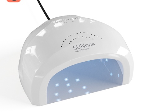  UVLED美甲灯SUNone3d模型 