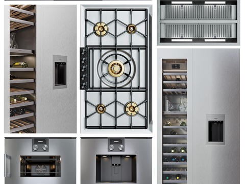  嘉格纳电器系列3d模型 