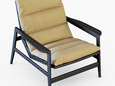  伊帕内玛扶手椅3d模型 