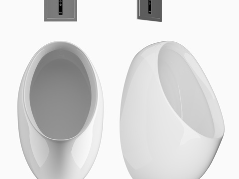  Toto小便器Uw811 Hj3d模型 