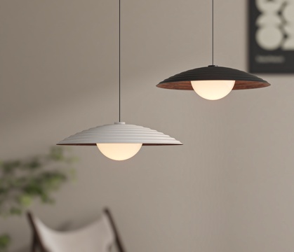 现代轻奢吊灯 床头小吊灯 餐厅吊灯su模型