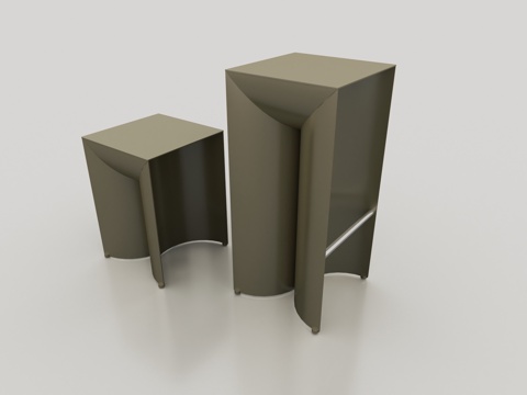 Mogg UCCIO 吧台椅 吧椅3d模型