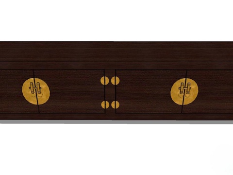 定制电视柜 电视柜 新中式电视柜 组合电视柜 实木电视柜su模型