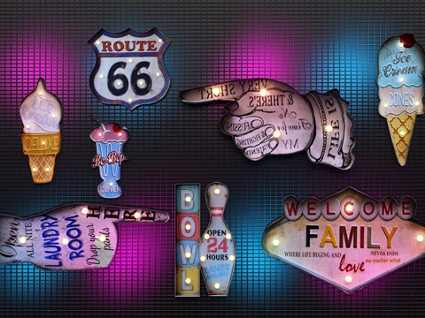  工业风指示牌3d模型 