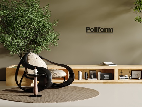  休闲椅 现代阳台椅3d模型 