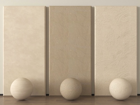  现代涂料 艺术漆 肌理漆 真石漆 微水泥3d模型 