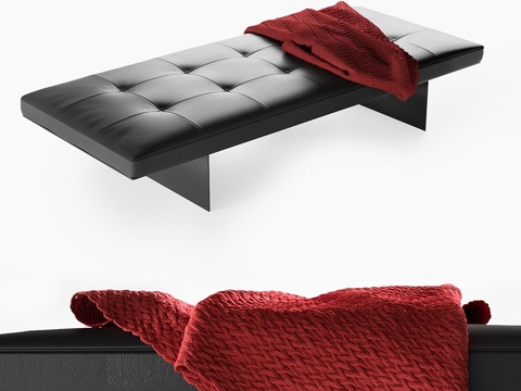  Track Living Divani长凳3d模型 