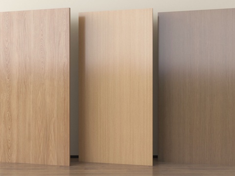 现代护墙板 木饰面护墙板 木饰面背景墙su模型