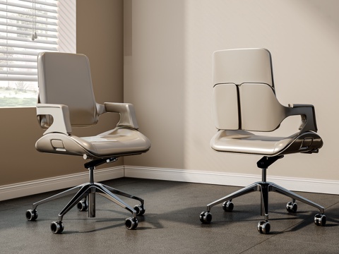 现代会议椅  办公椅 老板板 休闲椅 皮椅su模型