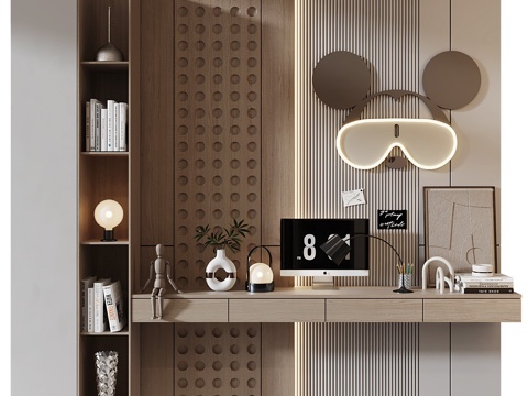  现代儿童书柜 儿童衣柜3d模型 