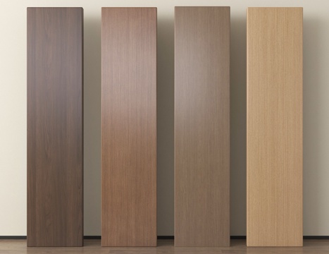 现代护墙板 木饰面护墙板 木饰面背景墙su模型