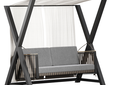  现代意式 HORIZON 吊椅3d模型 