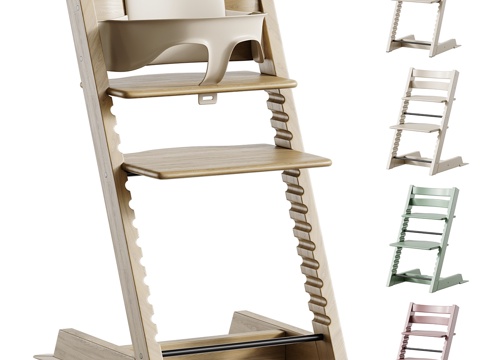  Stokke Tripp Trapp 儿童成长椅3d模型 