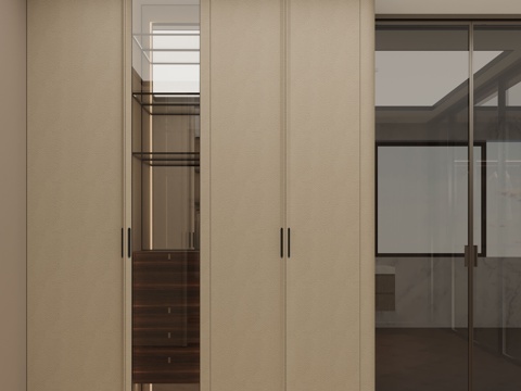  poliform衣帽间3d模型 