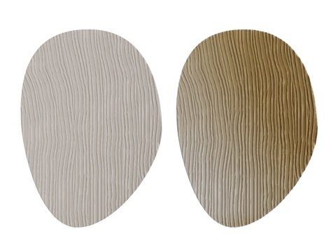 现代墙饰 装饰挂件 条纹墙饰su模型