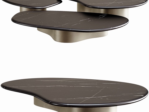  Bizier coffee table3d模型 