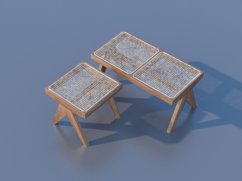  长凳 板凳 凳子 实木凳子3d模型 