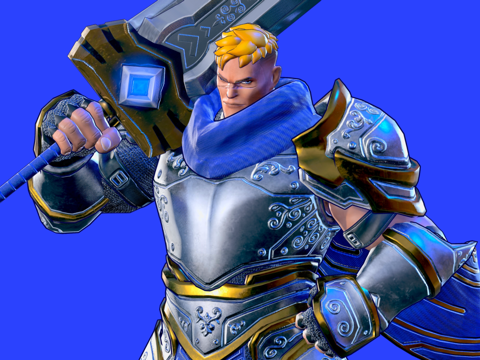 科技感动漫人物 战斗装甲 动漫人物 游戏人物 战士 盖伦su模型