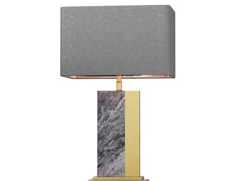  现代简约台灯 台灯 简约台灯 书房台灯 灯3d模型 