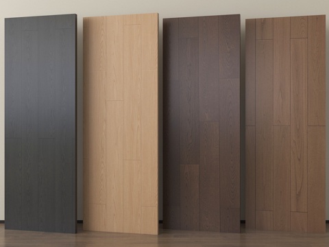  现代木地板 直纹木地板 拼花木地板3d模型 