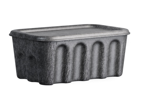 Ferm Living 纸箱 储物箱 纸浆箱 盒子 储物盒su模型