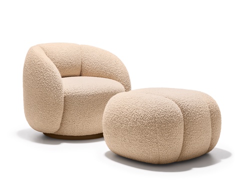 Twils现代休闲椅su模型