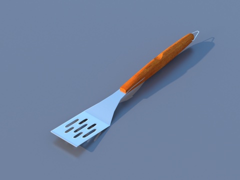  锅铲 铲子 餐具3d模型 