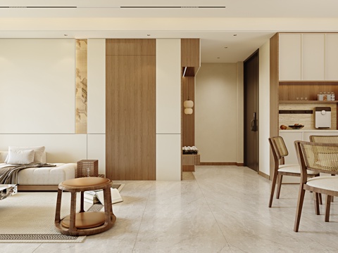  宋氏美学客餐厅3d模型 