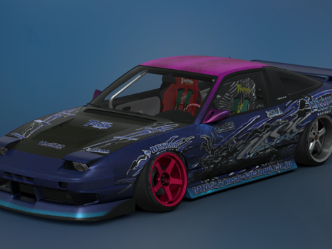 现代汽车 跑车 豪车 赛车su模型