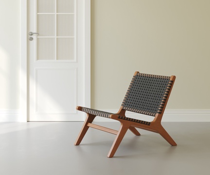 侘寂中古休闲su模型