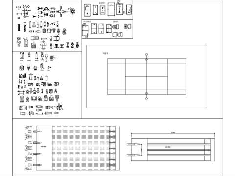 健身娱乐器械cad施工图