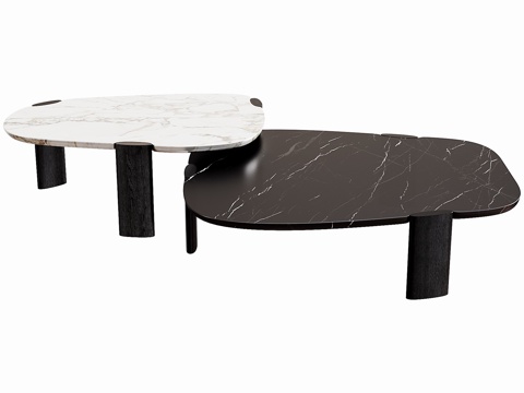  Inlay coffee table3d模型 