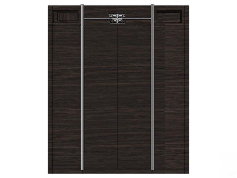 衣柜 实木衣柜 家用衣柜 储物柜su模型