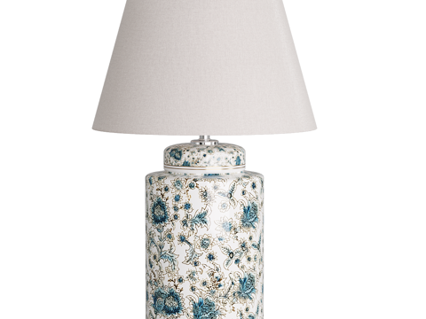  新中式简约台灯 台灯 简约台灯 灯 书房台灯3d模型 