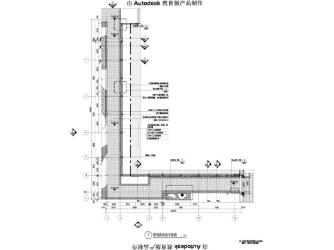 现代廊架节点图cad施工图