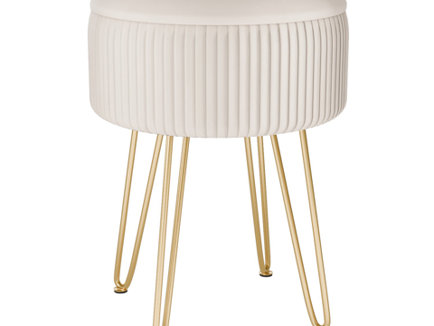  现代简约矮凳 矮凳 简约矮凳 轻奢矮凳 凳子3d模型 