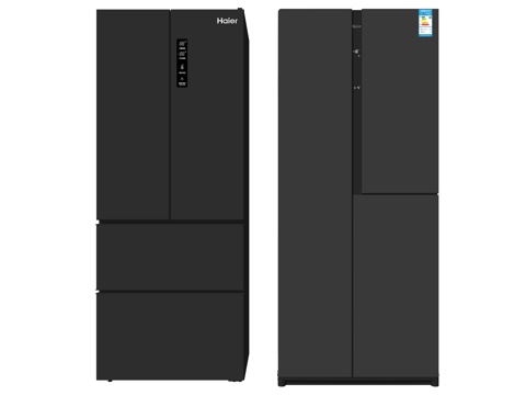 现代厨房电冰箱su模型