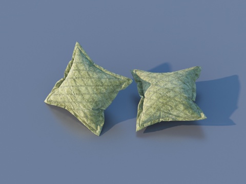  枕头 抱枕 靠枕3d模型 