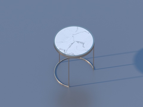  茶几 边几3d模型 