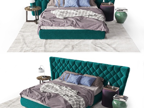 Bolzan - 卧室套装 Selene3d模型