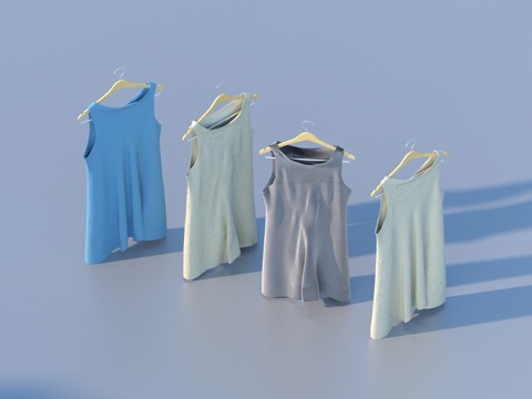 衣服 服饰 服装3d模型