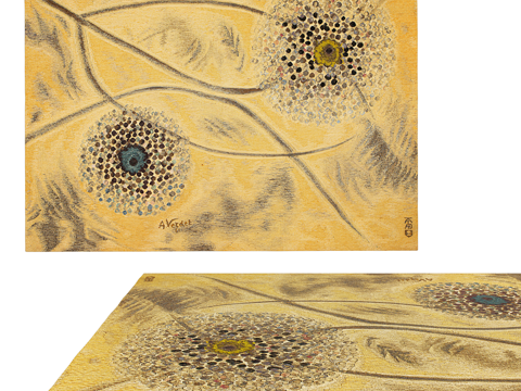 现代简约地毯 地毯  简约地毯 客厅地毯  方形地毯3d模型