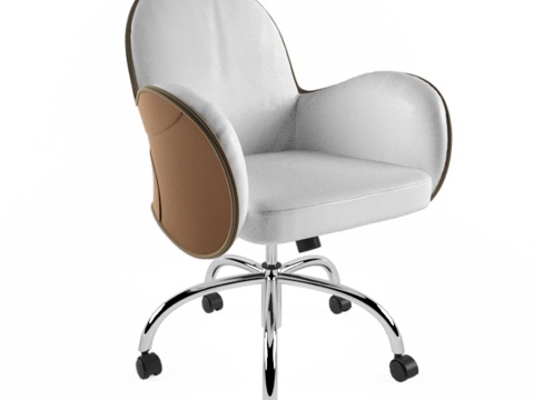  Serbelloni办公椅3d模型 