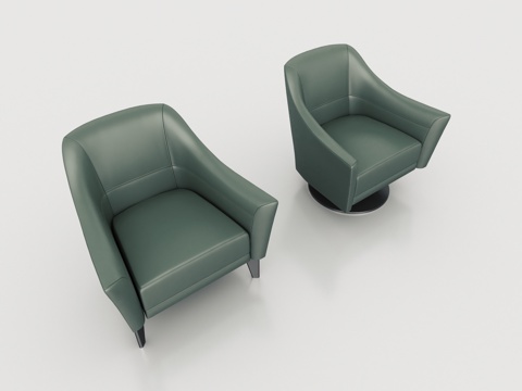  Malerba 休闲椅 扶手椅 单椅3d模型 