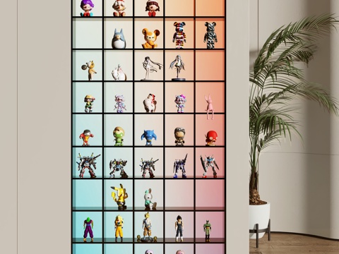  雕塑 摆件 手办 装饰摆件 玩偶3d模型 