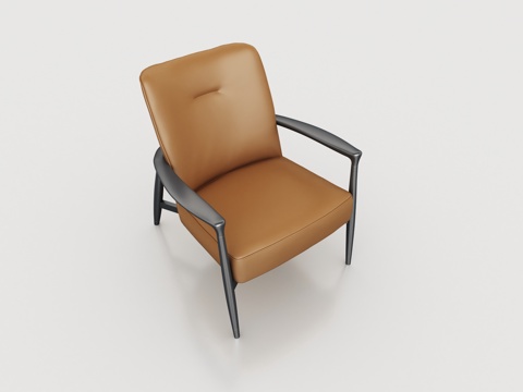  Malerba 休闲椅 扶手椅 单椅3d模型 