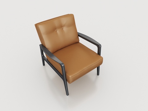  Malerba 休闲椅 扶手椅 单椅3d模型 