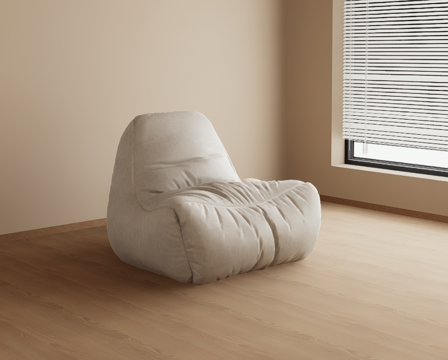 懒人沙发su模型