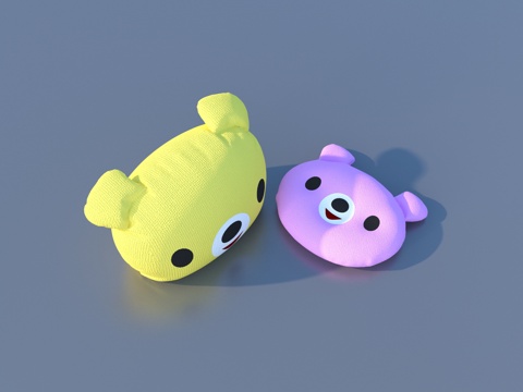  手办 布偶 游戏角色 玩具3d模型 