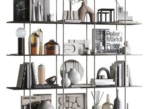  置物架配件3d模型 